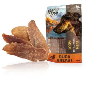 KIDDOG SUPER PREMIUM 100 % Entenbrust, dünne Scheiben 50 g